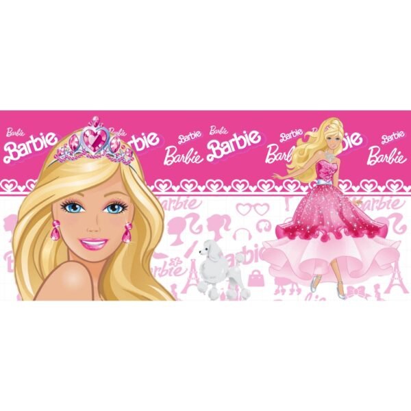 Caneca Barbie Estilo 325ml | Atitude e Glamour em Cada Gole | Rosa e Poderosa - Imagem 2
