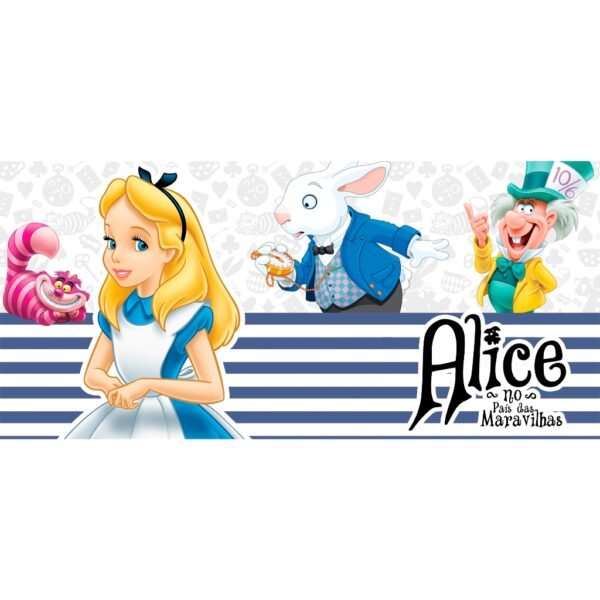 Caneca Alice no País das Maravilhas 325ml | Sonhos, Magia e Encanto em Cerâmica Criativa - Imagem 4