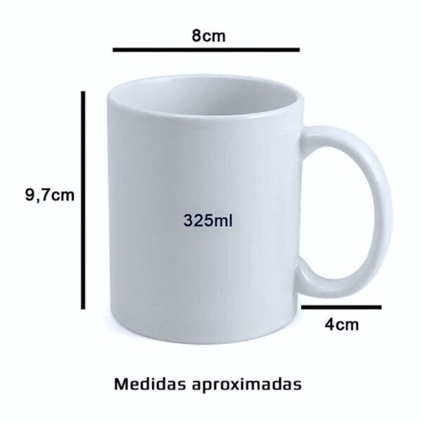 Caneca Status do Dia 325ml | Abençoada Demais Para Reclamar | Fé e Bom Humor na Sua Rotina - Imagem 3